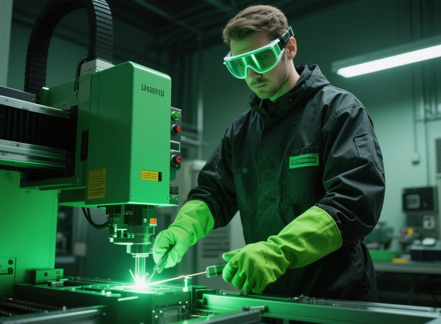 塑料激光焊接机的安全操作规范与防护措施——万众激光